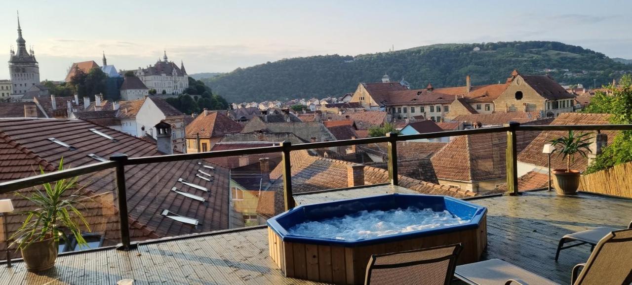 Am Goldberg Hotel Сигишоара Екстериор снимка