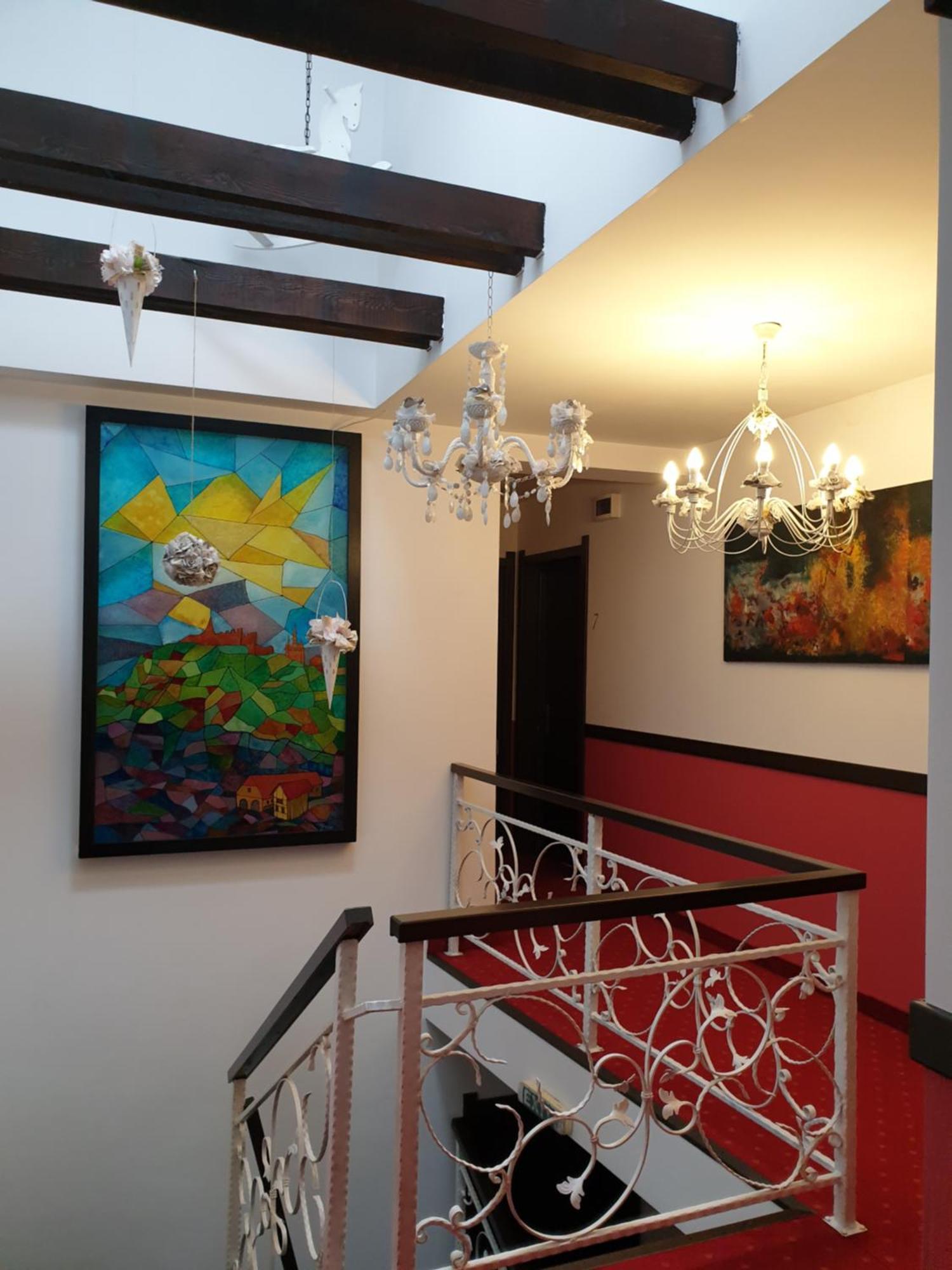 Am Goldberg Hotel Сигишоара Екстериор снимка